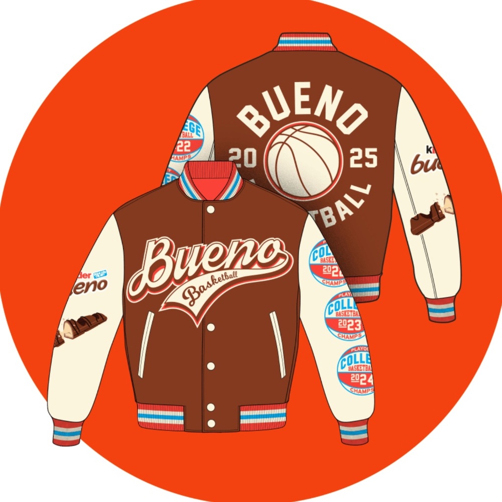 Kinder Bueno Custom Varsity Jacket Limited Edition